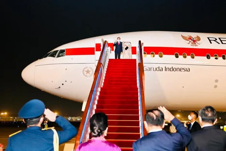 Dari Beijing, Presiden...