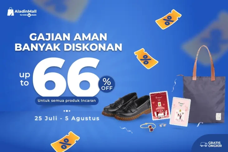 Gajian Aman Banyak Diskonan...
