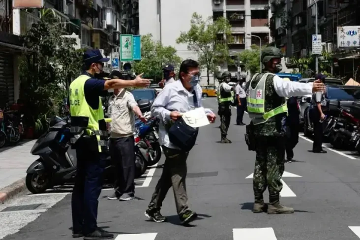Taiwan Gelar Latihan...