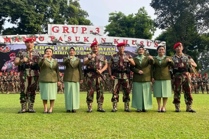 Sertijab Danyon 32 Kopassus,...