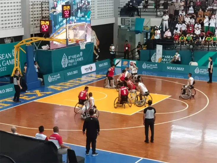 Tim Basket Kursi Roda...