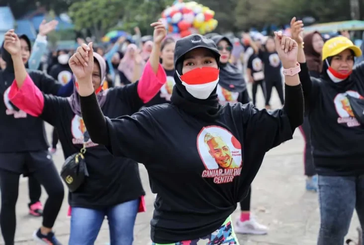 Ribuan Milenial Berkumpul...