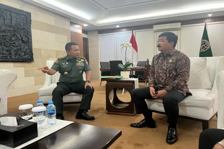 Foto Bertemu Hadi Tjahjanto...
