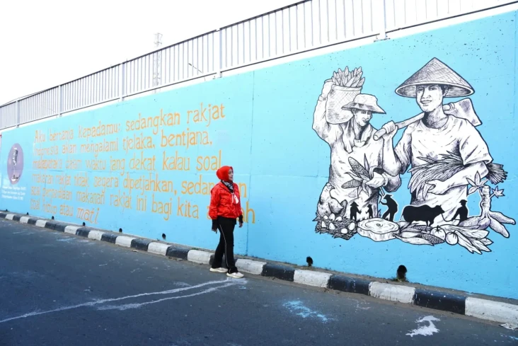 Mural Provokatif Ketahanan...