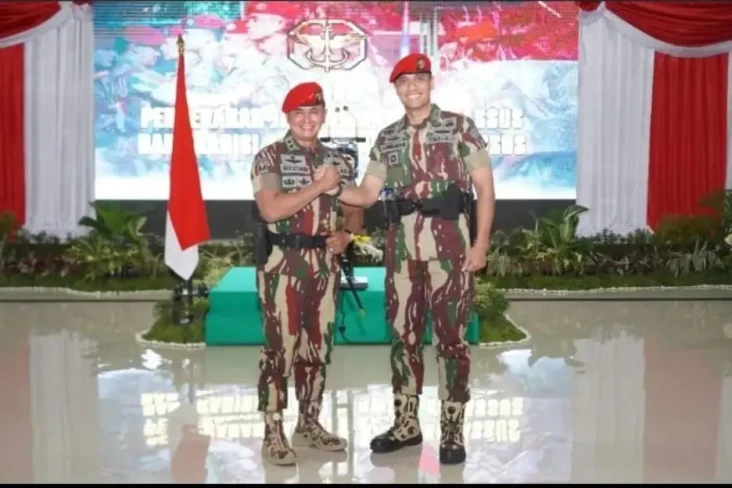 Sertijab Empat Perwira...