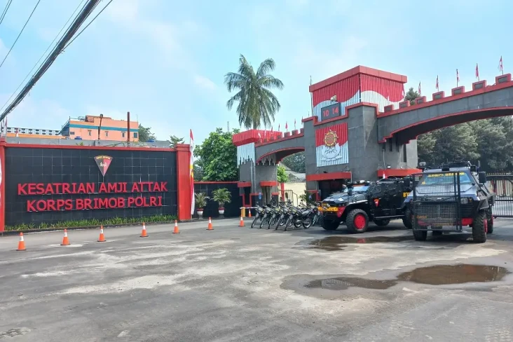 Penjagaan Mako Brimob...