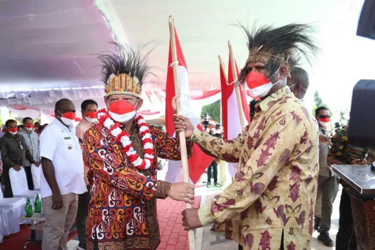 Mendagri Tancapkan Tiang...