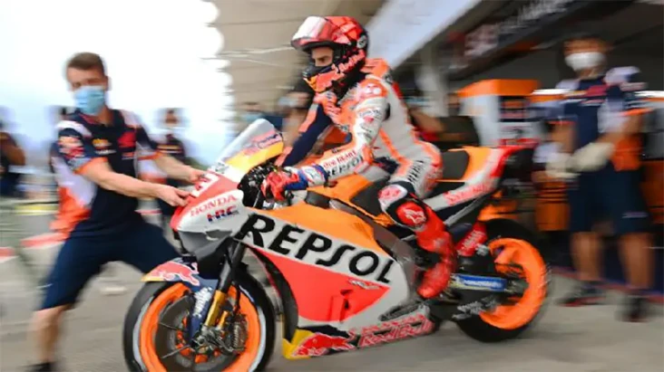 Marc Marquez Nyaris...