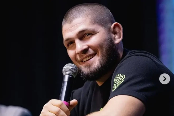 Khabib Nurmagomedov...