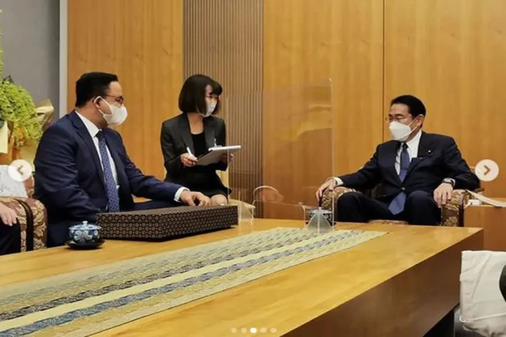 Anies dan PM Jepang...