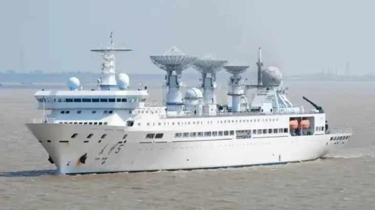 Kapal Survei China Tiba...