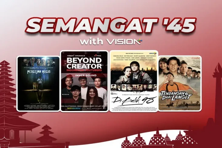 Semangat 45 Bareng Vision+,...