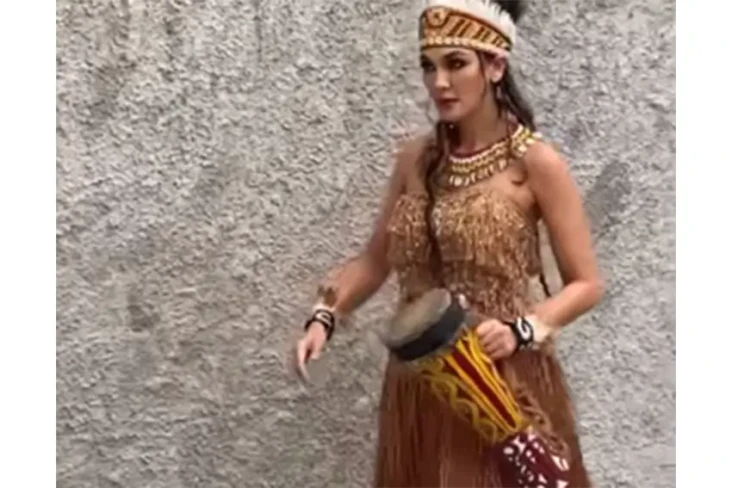 HUT ke-77 RI, Luna Maya...