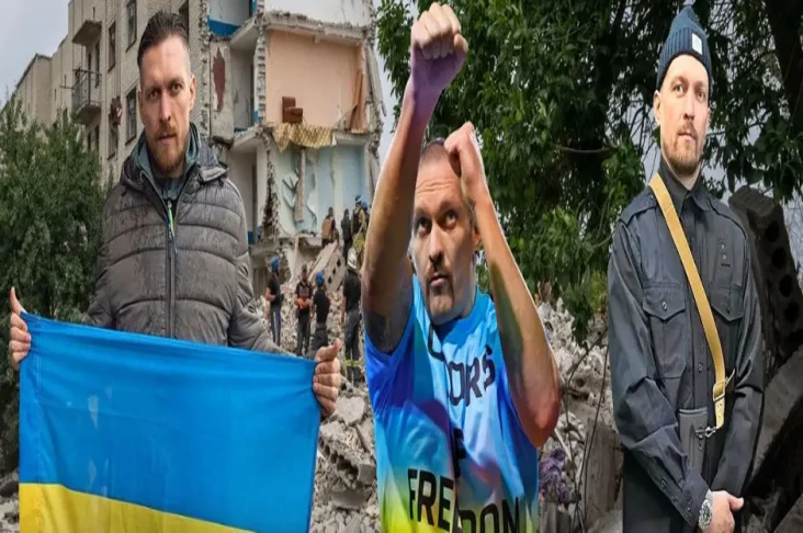 Oleksandr Usyk, Perang...
