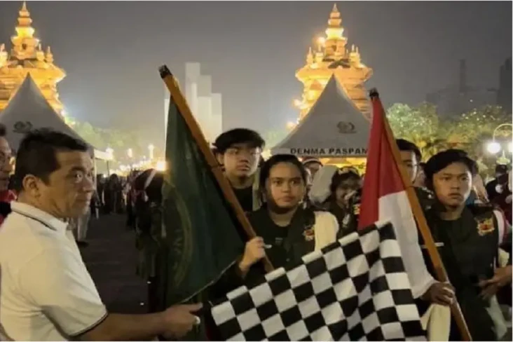 Lari Lintas Juang, Cara...