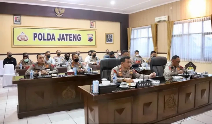 Polda Jateng Tabuh Genderang...