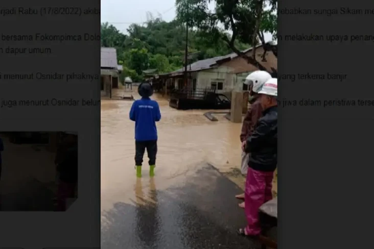 Sungai Sikam Meluap,...