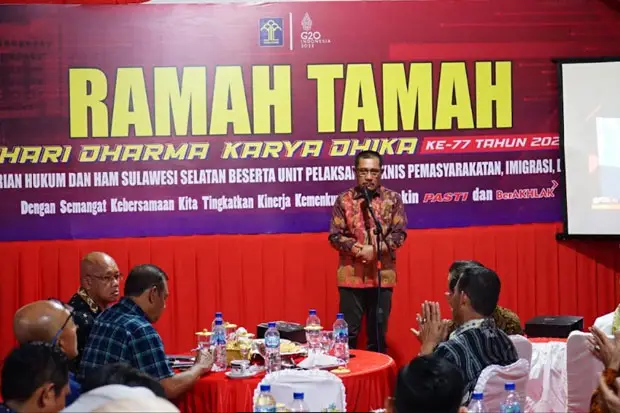 Kemenkumham Sulsel Gelar...