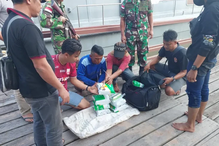TNI AL Gagalkan Penyelundupan...
