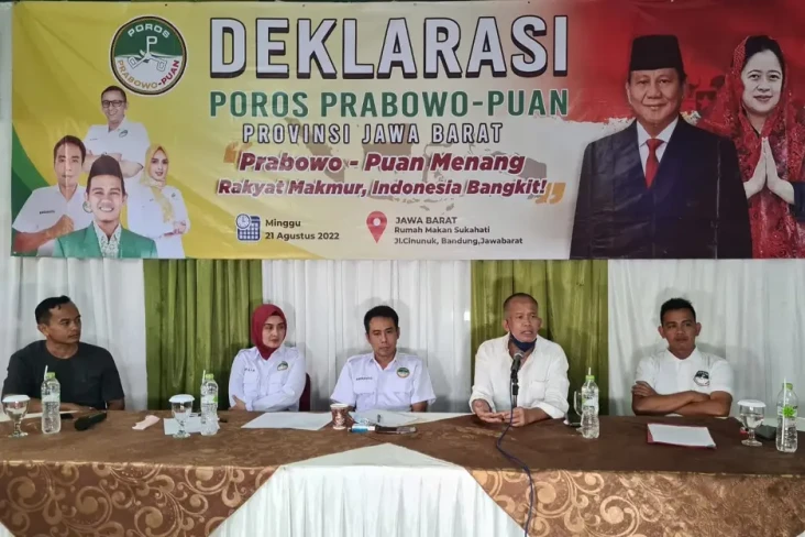 Poros Prabowo-Puan Deklarasi...