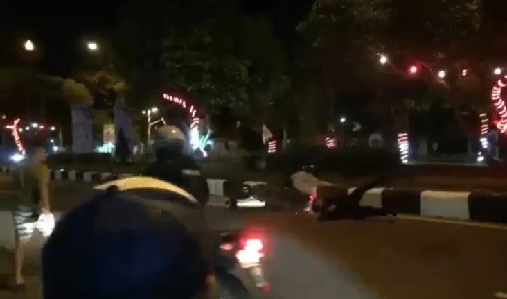 Balapan Liar Dibubarkan,...