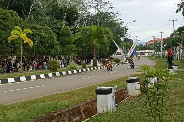 Pembalap di Road Race...