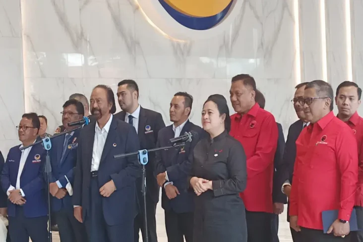 Pertemuan PDIP dan Nasdem,...