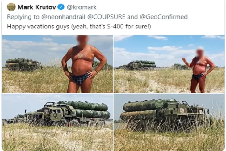 Turis Rusia Tak Sengaja...