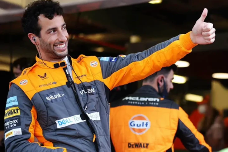 Didepak McLaren Daniel...