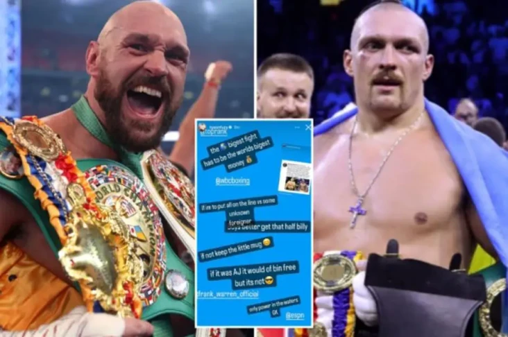 Tyson Fury: Tak Ada...