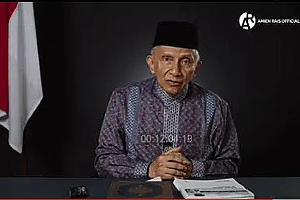 Amien Rais Koreksi Mahfud...