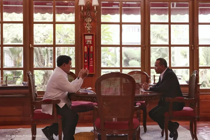Prabowo Empat Mata dengan...
