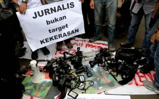 Wartawan di Pasuruan...