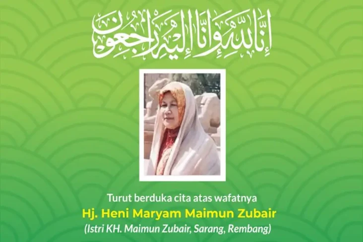 Istri Mbah Moen, Nyai...