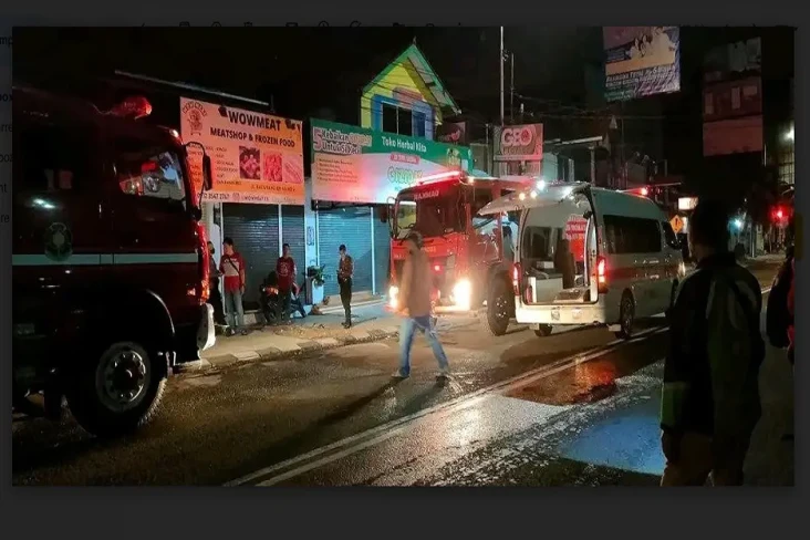 Kebakaran Hebat di Sleman...