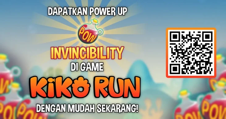 Dapatkan Power Up Invincibility...