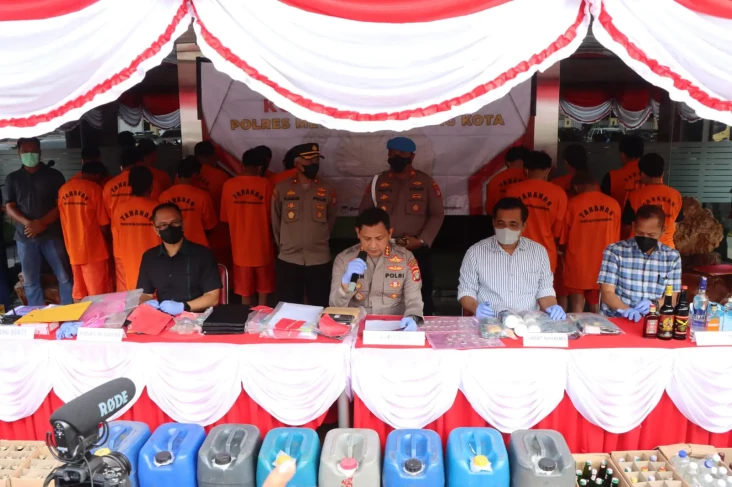 Dalam Sepekan, Polres...