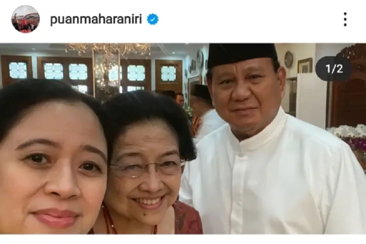 Prabowo dan Puan Bertemu...
