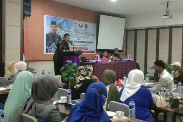 Jadi Pemateri Sosialsasi...