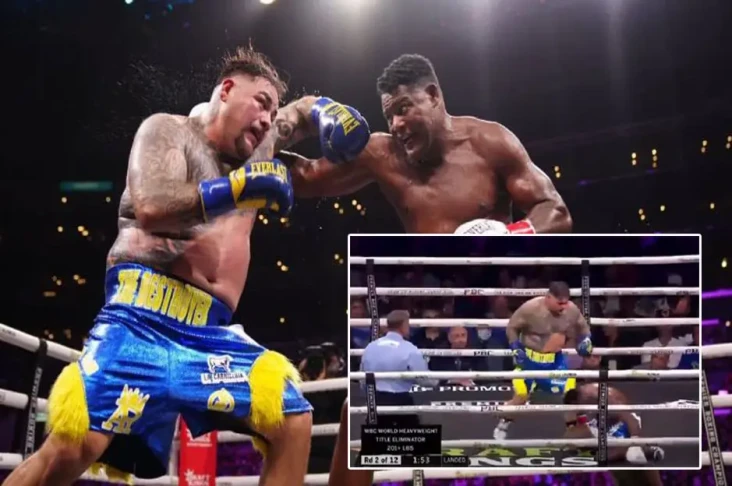 Keganasan Andy Ruiz...