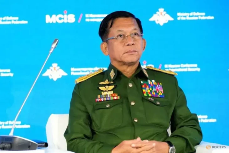 Pemimpin Junta Myanmar...