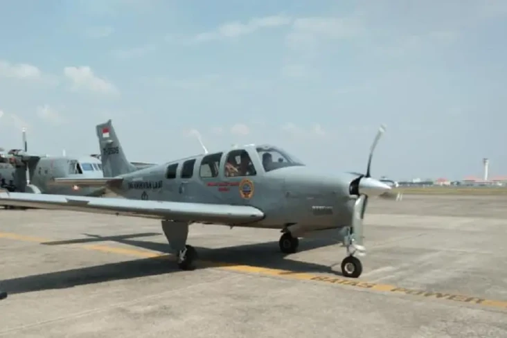 Pesawat Bonanza TNI...