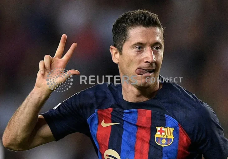 Hat-trick Robert Lewandowski...
