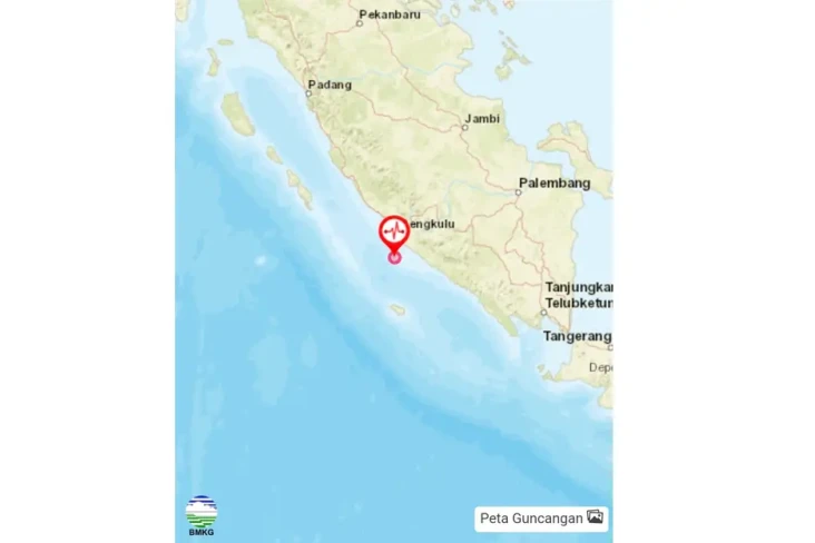 Gempa Magnitudo 5,0...