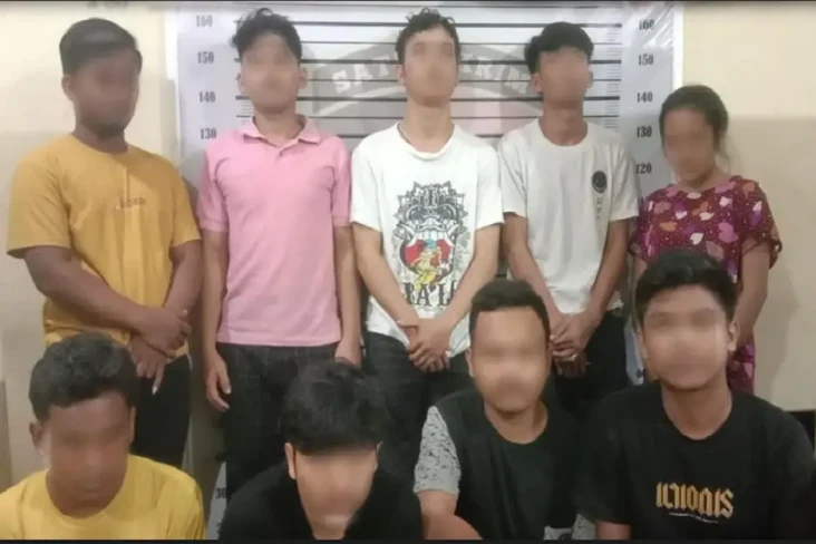 9 Anggota Sindikat Curanmor...