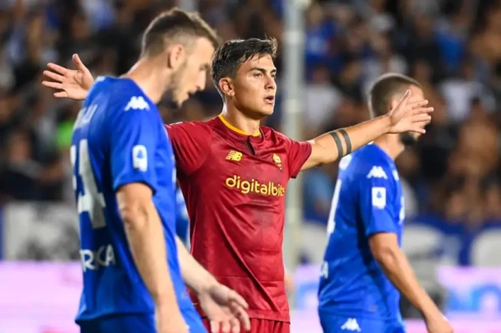 Empoli vs Roma: Menang...