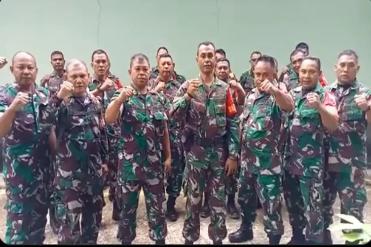 Ramai-ramai Prajurit...