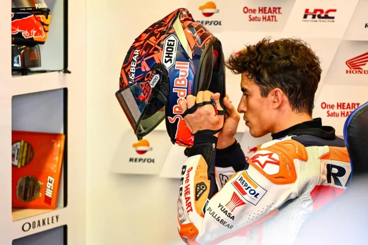 Horee! Marc Marquez...
