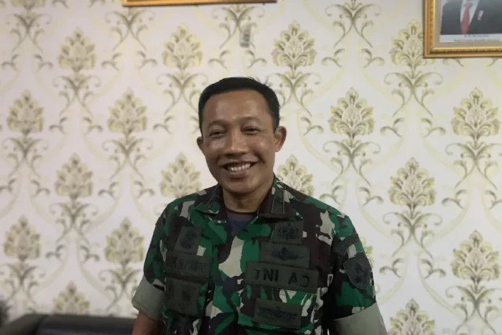 Reaksi Prajurit TNI...