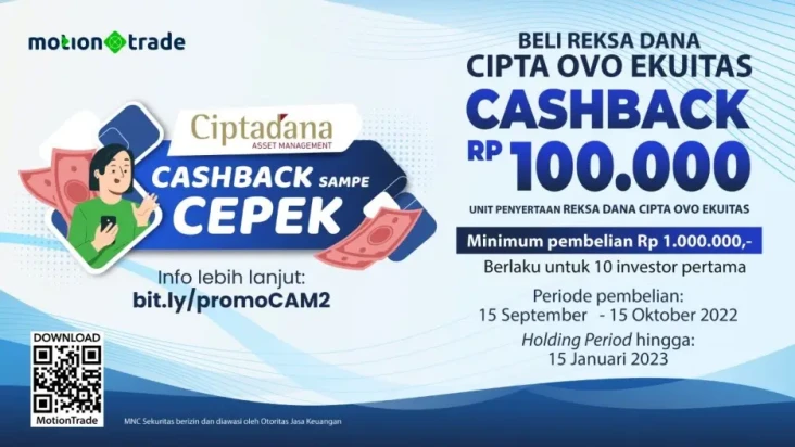 Promo September: Cashback...